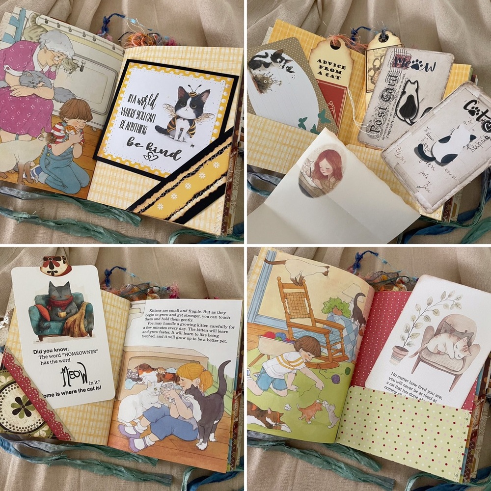 Junk Journal My Little Golden Book About Cats Little Golden Book - Picture 6 of 15